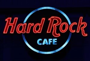hard rock cafe, neon, advertising, illuminated, sign, advertisement, light, advertise, glowing, retro, black rock, black retro, black neon, neon, neon, neon, neon, neon, advertising
